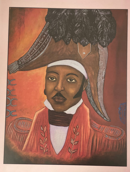 Sign posters Jean J. Dessalines.